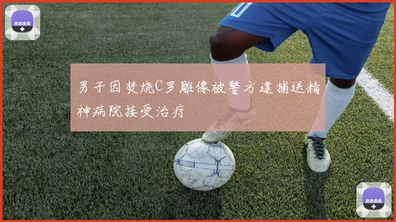 男子因焚烧C罗雕像被警方逮捕送精神病院接受治疗